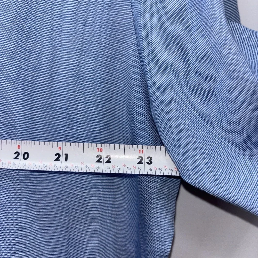 TravisMathew Blue Golf Polo Shirt XXL Auto Insurance Repair 2025 Logo Men's